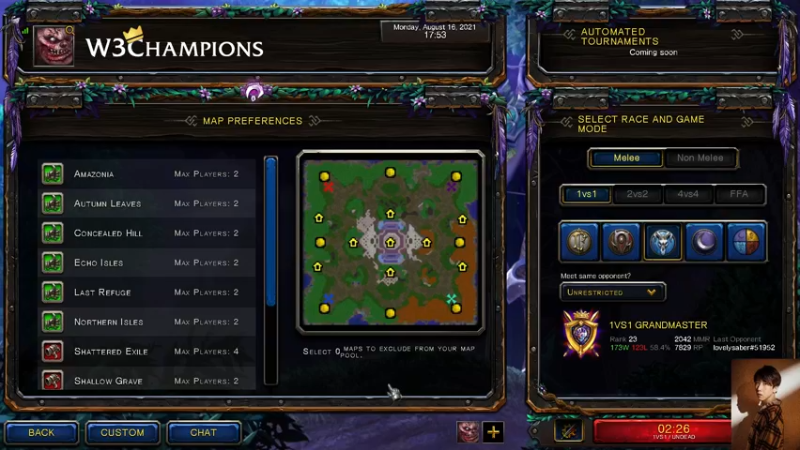 【2021-08-16 17点场】iameer0：【直播】下午直播欧服