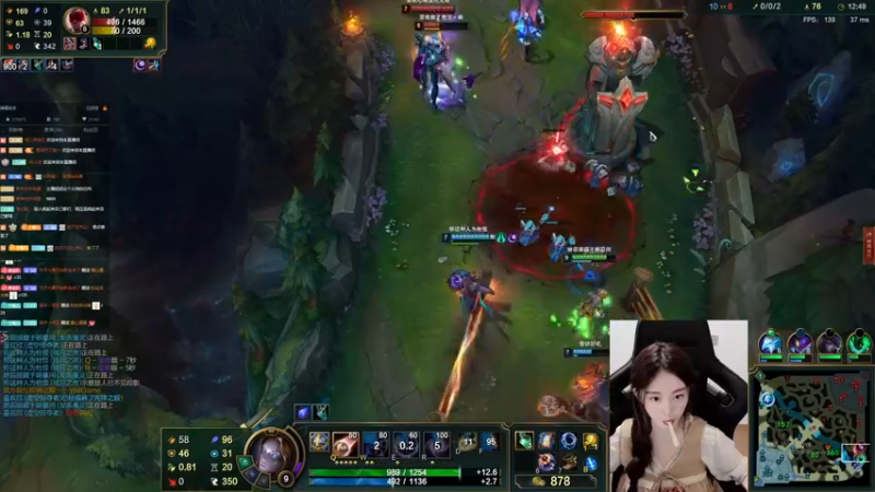 【2021-08-20 19点场】她打了个嗝儿：奥利安娜艾欧尼亚大师单排日记