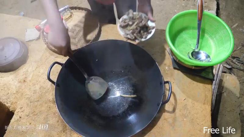 P34用新厨房做顿好吃的27妹子独自深入荒野隐居修仙,建设世外桃源投个币吧