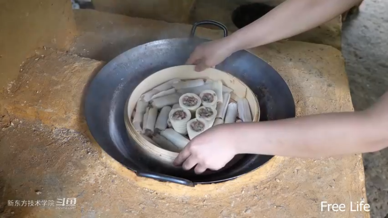 P41家具&民间菜肴10妹子独自深入荒野隐居修仙,建设世外桃源投个币吧