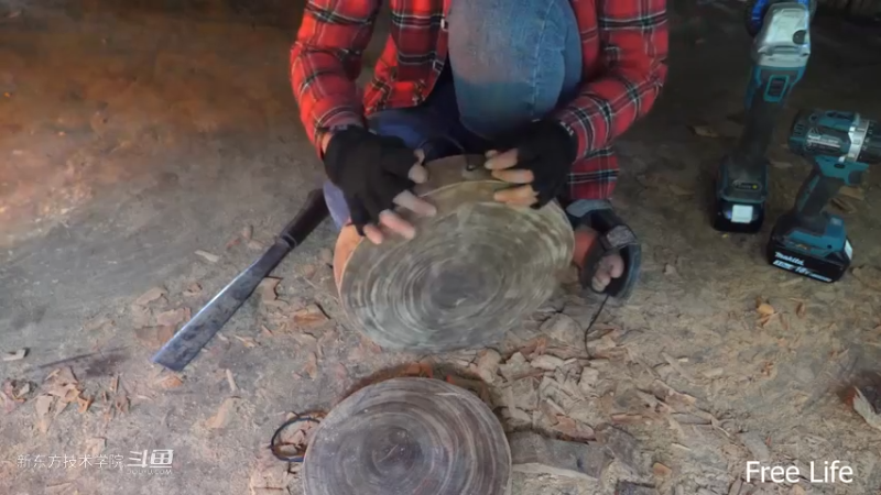 P28切菜板和酸菜20妹子独自深入荒野隐居修仙,建设世外桃源投个币吧