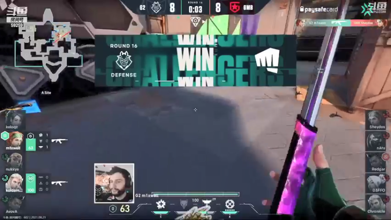 【2021-08-21 01点场】风暴奶爸Nai8：【奶爸】G2 vs 红星