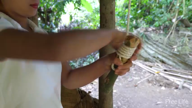 P22货架杂务&沐浴20妹子独自深入荒野隐居修仙,建设世外桃源投个币吧