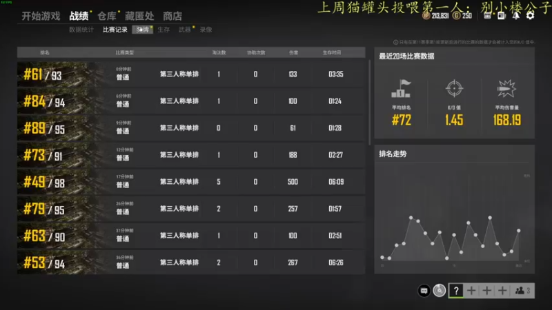 【2021-08-20 21点场】莫药师：打游戏呀打游戏~