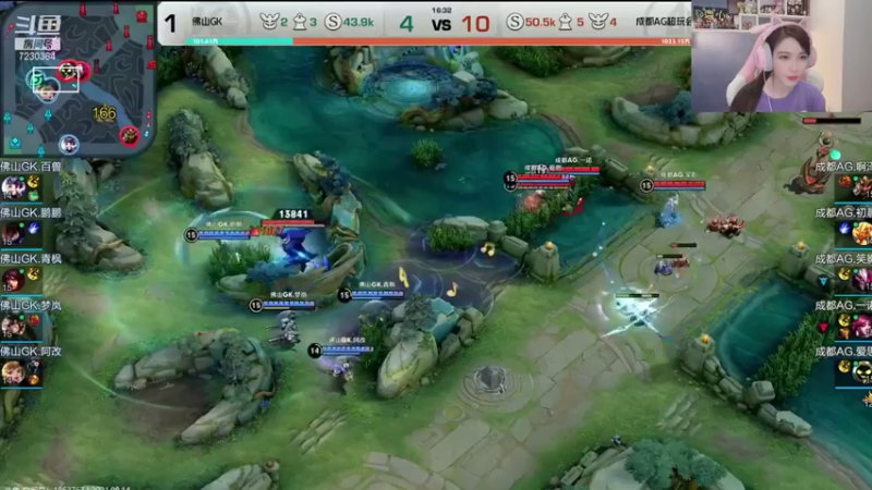 【2021-08-14 20点场】是小鹿哇：世冠：AG超玩会 vs GK