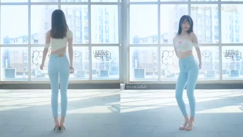 正面vs背面同时观看，你更喜欢哪一个呢～ -