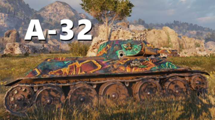 【坦克世界】A-32坑车神演绎/50B游走大师