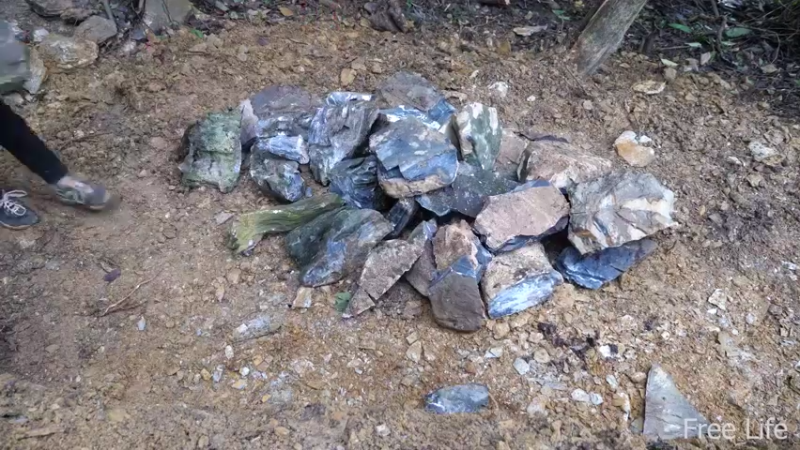 P14小姐姐世外桃源宅基地5妹子独自深入荒野隐居修仙,建设世外桃源投个币吧