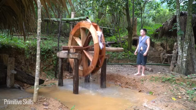 第三季S19大水车试用15【真人我的世界-空手发展-单人炼铁】投个币吧