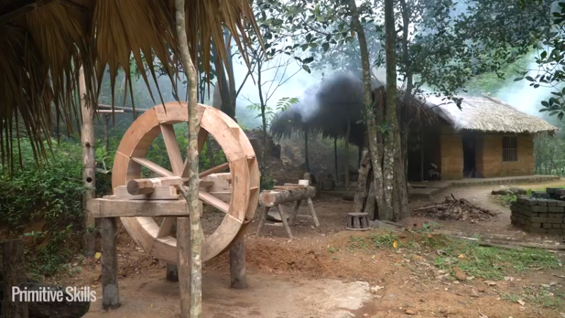 第三季S19大水车试用10【真人我的世界-空手发展-单人炼铁】投个币吧