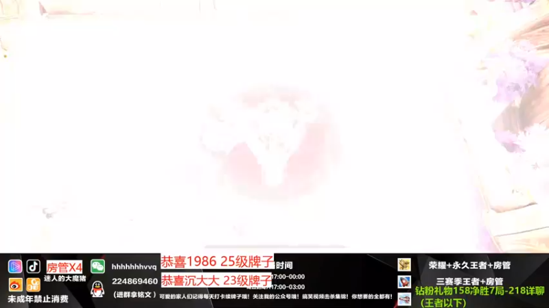 【2021-08-22 00点场】迷人的大魔猪：国服干将守约 带粉连胜不输 上车体验十足