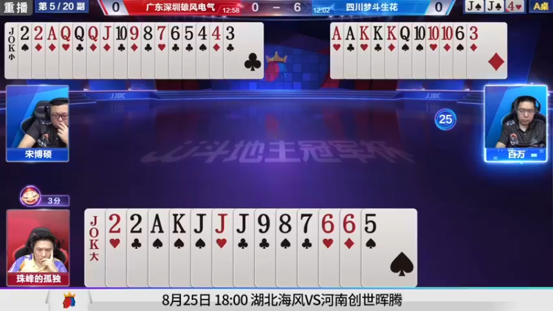 【2021-08-22 00点场】JJ斗地主官方：经典战役回顾 488743