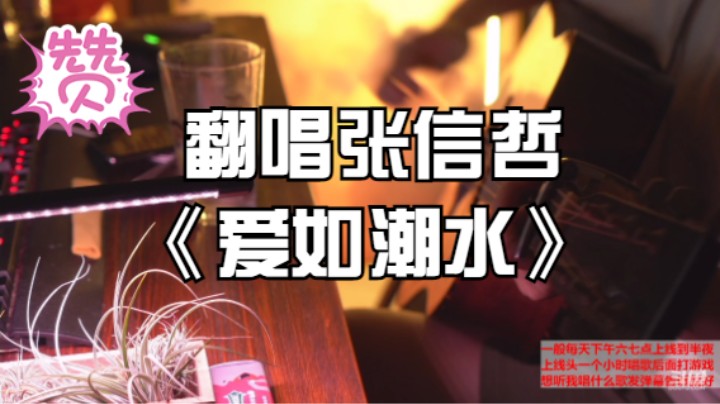老歌翻唱《爱如潮水》