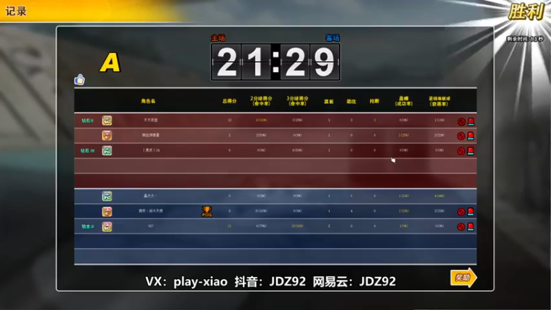 【playxwq 街头篮球】2021-08-22 16:01:20-2021-08-22 16:16:24