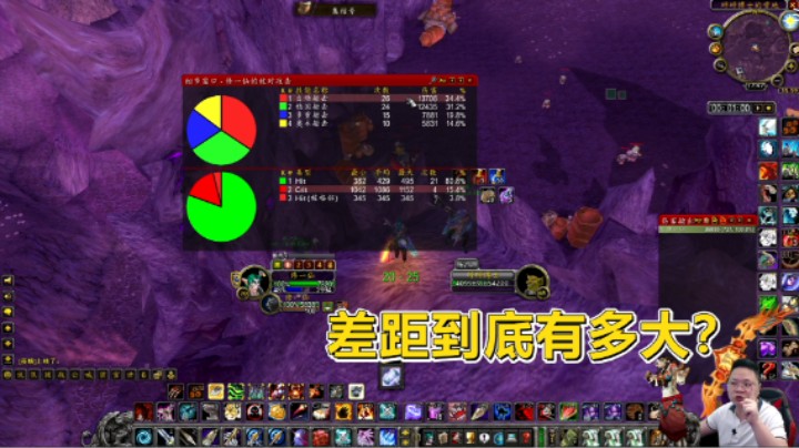 魔兽TBC怀旧服：抽筋宏和新的输出循环谁强谁弱？实测数据对比