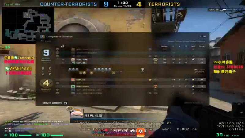 【2021-08-22 23点场】CSGO解说伟伟：《G2 VS OG Bo3》