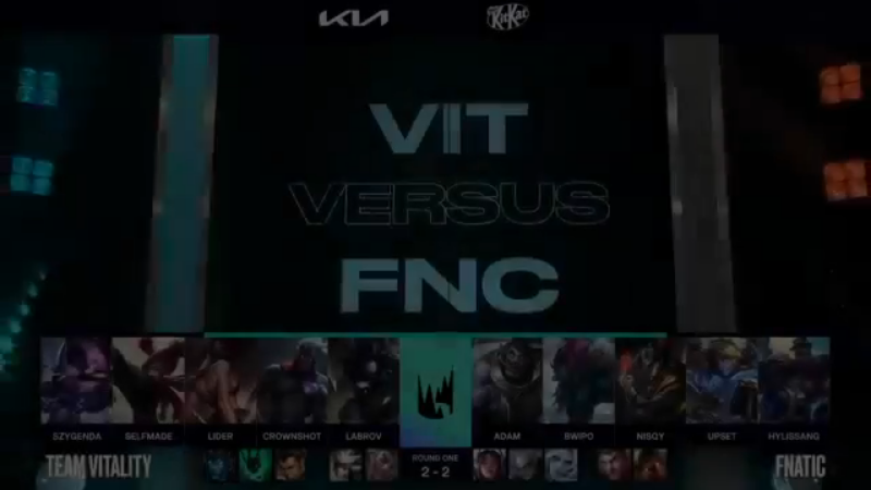 LOL FNC vs VIT  LEC 2021