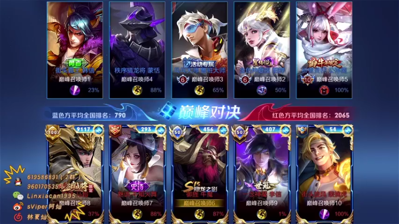 【2021-08-23 20点场】sViper丶阿灿：阿灿：2300分巅峰赛