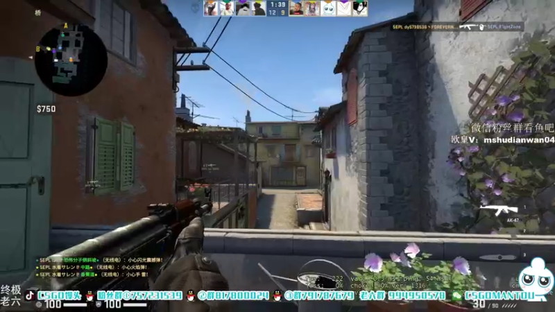 【2021-08-24 22点场】CSGO馒头：谁是我的粉钻7号选手