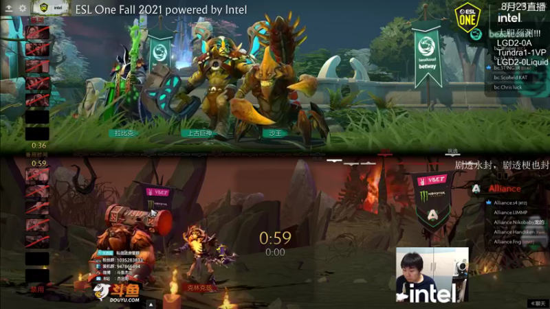 【2021-08-24 02点场】杰出哥：2点 ESL  a队大战BC
