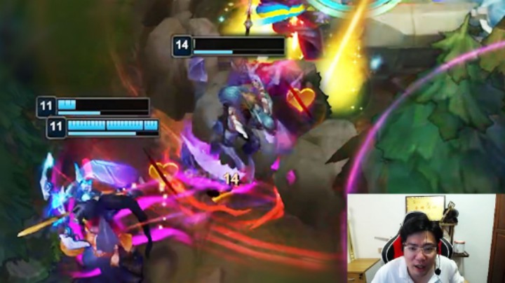 直播效果我还是服马老师的啊！同样是闪现，大司马能卡在皇子的天崩地裂里了