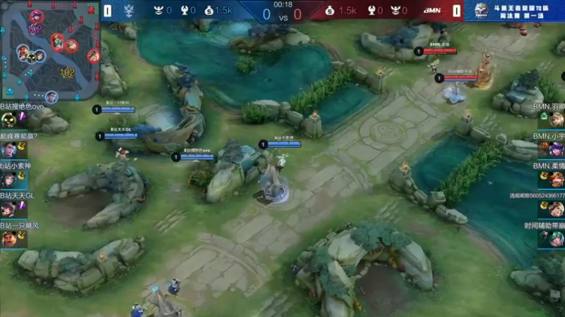 【T0主播对抗赛】-淘汰赛8.23-GL vs 浪BMN 第一局