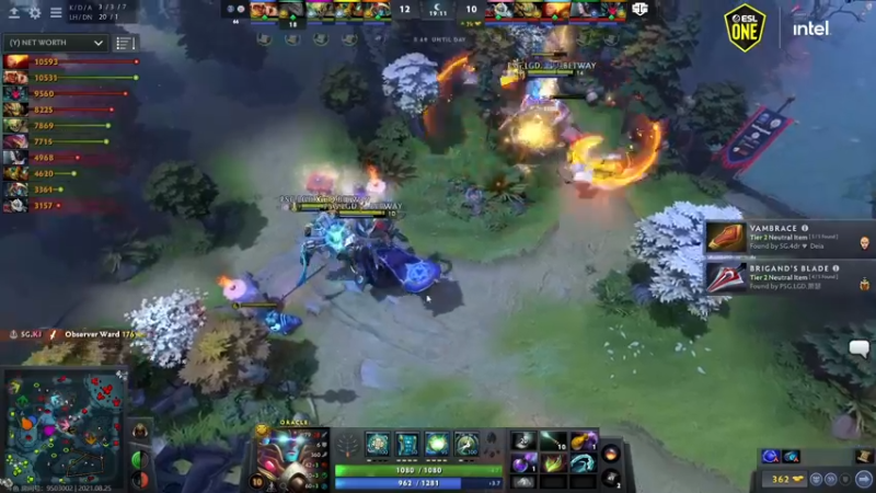 【2021-08-25 00点场】inflame丶hyz：ESL one LGD中外对抗！