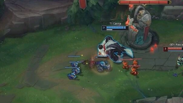 【LCK季后赛第二轮vsGEN】Faker大魔王级走位