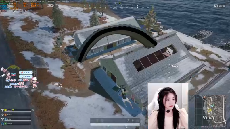 【2021-08-21 04点场】小小蕾OwO：小小蕾：退役演员在线pubg