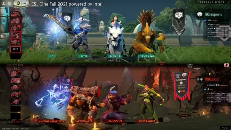 inflame丶hyz：SG VS LGD