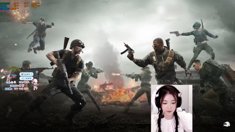 【2021-08-22 01点场】小小蕾OwO：小小蕾：退役演员在线pubg