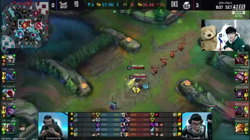 【2021-08-26 20点场】Misaya若风lol：若风：中路杀神冲击王者！