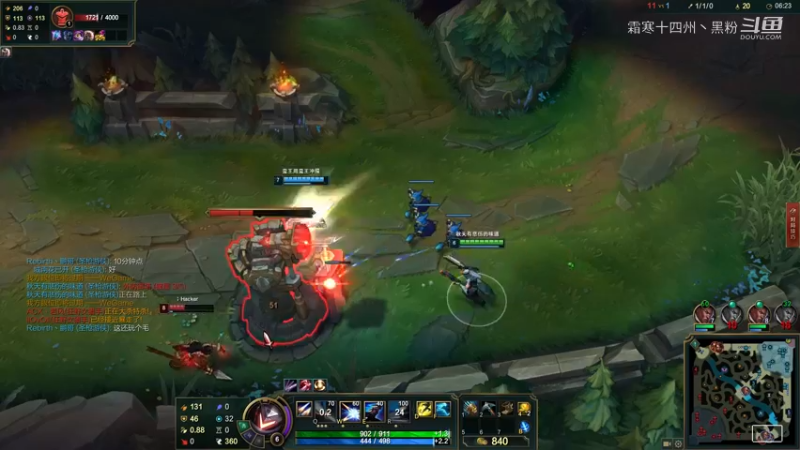 卢锡安对战豹女系列完败. (3)