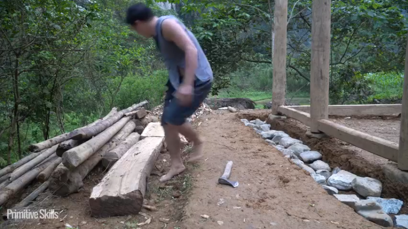 全集更新精剪版(1)E101完成新房【真人我的世界-空手发展-单人炼铁】