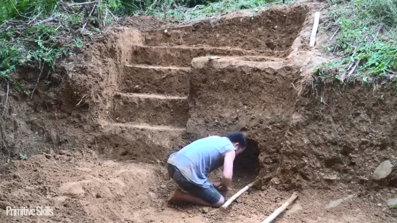 全集更新精剪版(8)E71手工陶艺【真人我的世界-空手发展-单人炼铁】