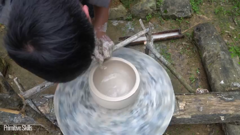 全集更新精剪版(5)E71手工陶艺【真人我的世界-空手发展-单人炼铁】