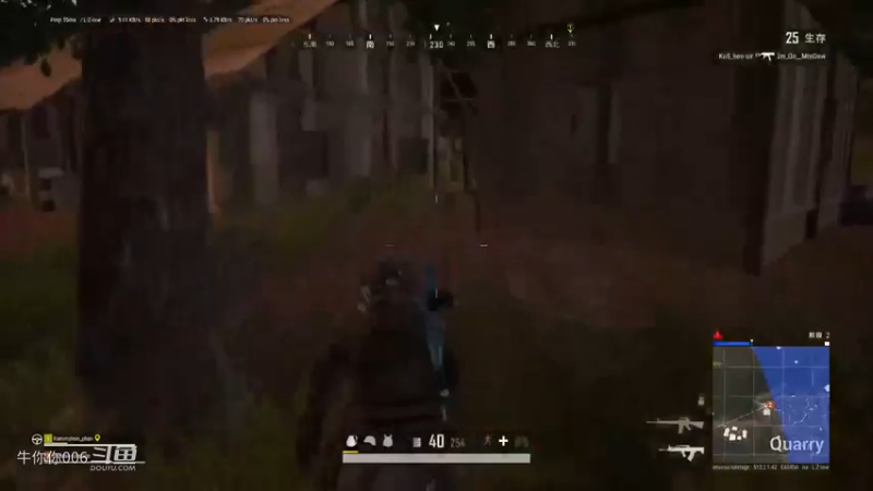 PS4#玩绝地求生#PUBG10 简单吃鸡翅 就是画面差点