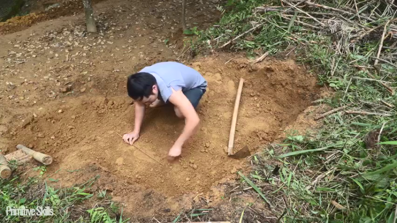 全集更新精剪版(7)E71手工陶艺【真人我的世界-空手发展-单人炼铁】