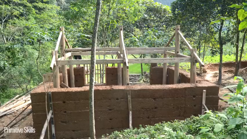 全集更新精剪版(8)E101完成新房【真人我的世界-空手发展-单人炼铁】