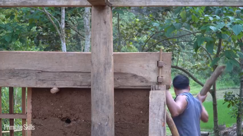 全集更新精剪版(9)E101完成新房【真人我的世界-空手发展-单人炼铁】