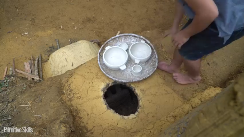 全集更新精剪版(10)E71手工陶艺【真人我的世界-空手发展-单人炼铁】