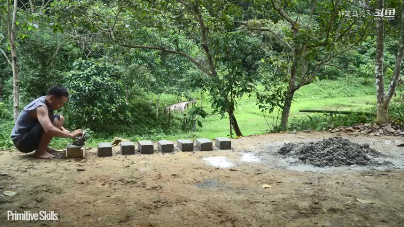 全集更新精剪版(7)E108s要发电了？水坝【真人我的世界-空手发展-单人炼铁】