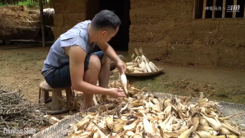 全集更新精剪版(11)E103耕耘收获,满仓过冬！？【真人我的世界-空手发展-单人炼铁】