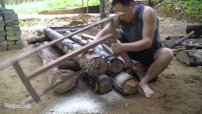 全集更新精剪版(2)E117这是什么？飞行器【真人我的世界-空手发展-单人炼铁】