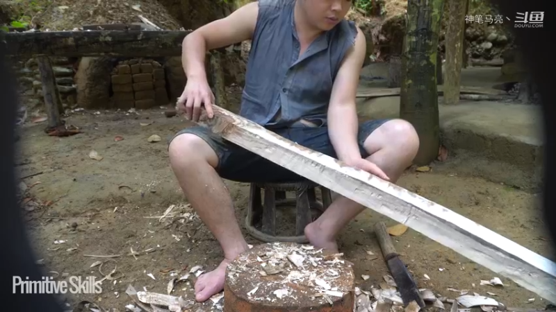 全集更新精剪版(7)E121交通工具 独轮车【真人我的世界-空手发展-单人炼铁】