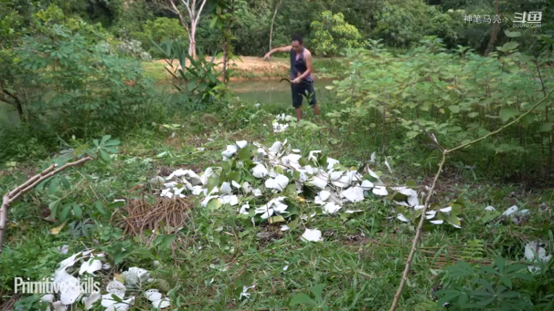 第三季 热乎更新精剪版(9)E125换鞋了 编制草鞋【真人我的世界-空手发展-单人炼铁】