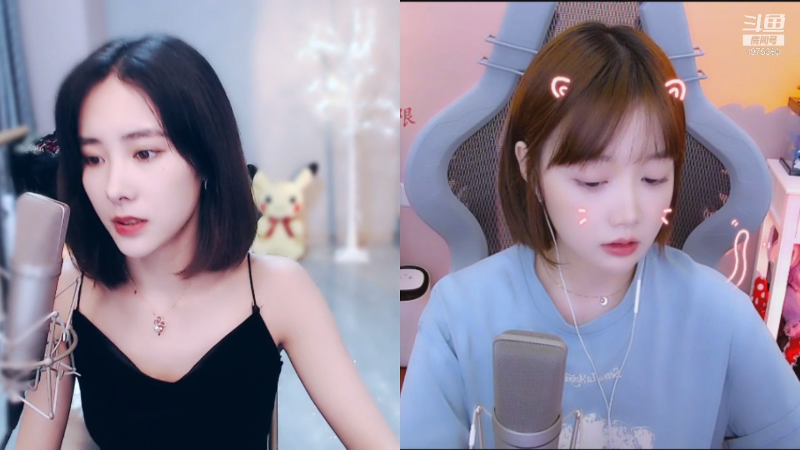 我在斗鱼看沫沫同学丶直播舞蹈