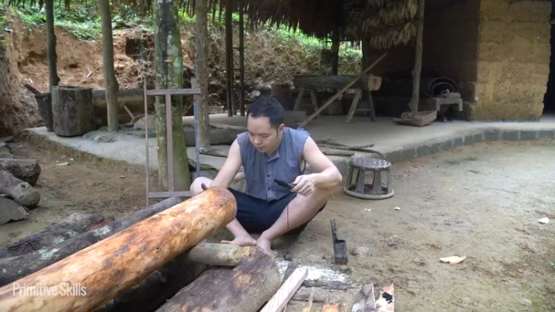 全集更新精剪版(3)E117这是什么？飞行器【真人我的世界-空手发展-单人炼铁】