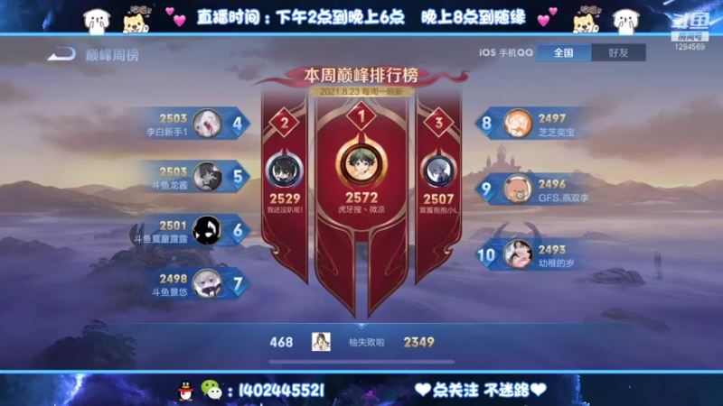 【2021-08-28 00点场】毕竟是柚子：马克艾琳专场