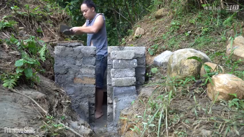 全集更新精剪版(12)E108s要发电了？水坝【真人我的世界-空手发展-单人炼铁】